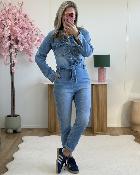 Combi en jeans