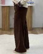 Pantalon Clothilde choco