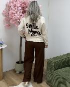 Pantalon Clothilde choco