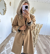 Manteau Diana camel