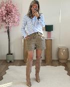 Chemise Gwladys bleue