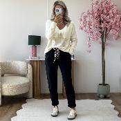 Panta jogg noir