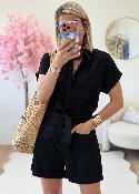 Combi short Anissa noire