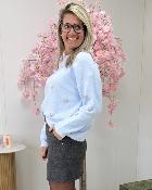 Jupe short Gwen grise