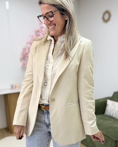 Blazer Olga beige