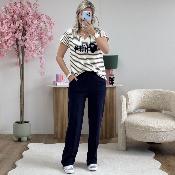Pantalon Noah marine