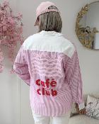 Chemise lovers club rose