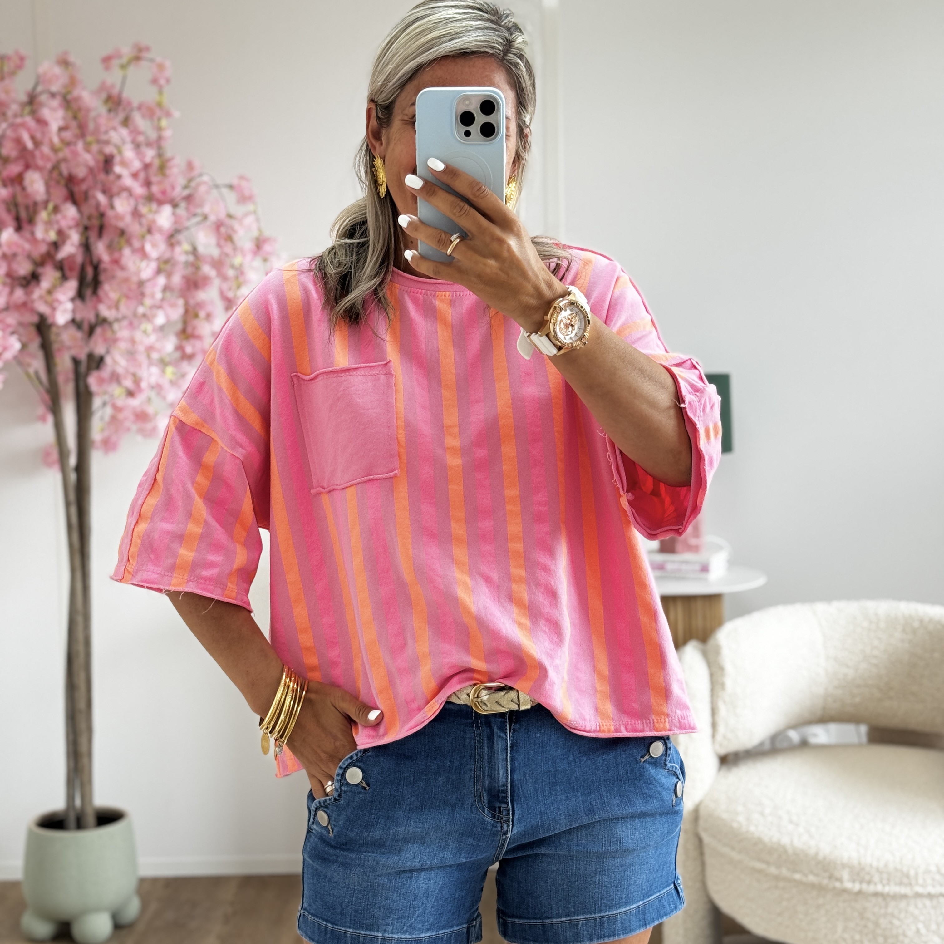 Tee shirt Nolan rose