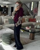Pull Samuel bordeaux