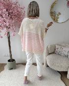 Pull Zelie rose