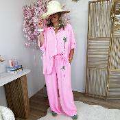 Chemise Andrea rose