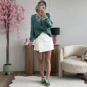 Jupe short en jeans Gaelle