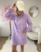 Robe Samuel mauve