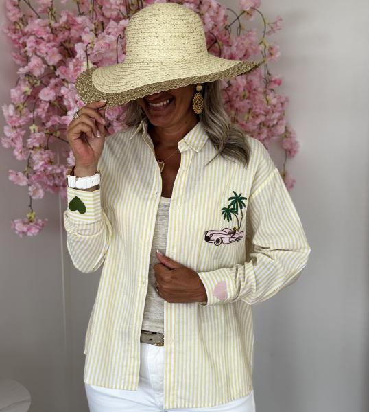 Chemise Lilou jaune
