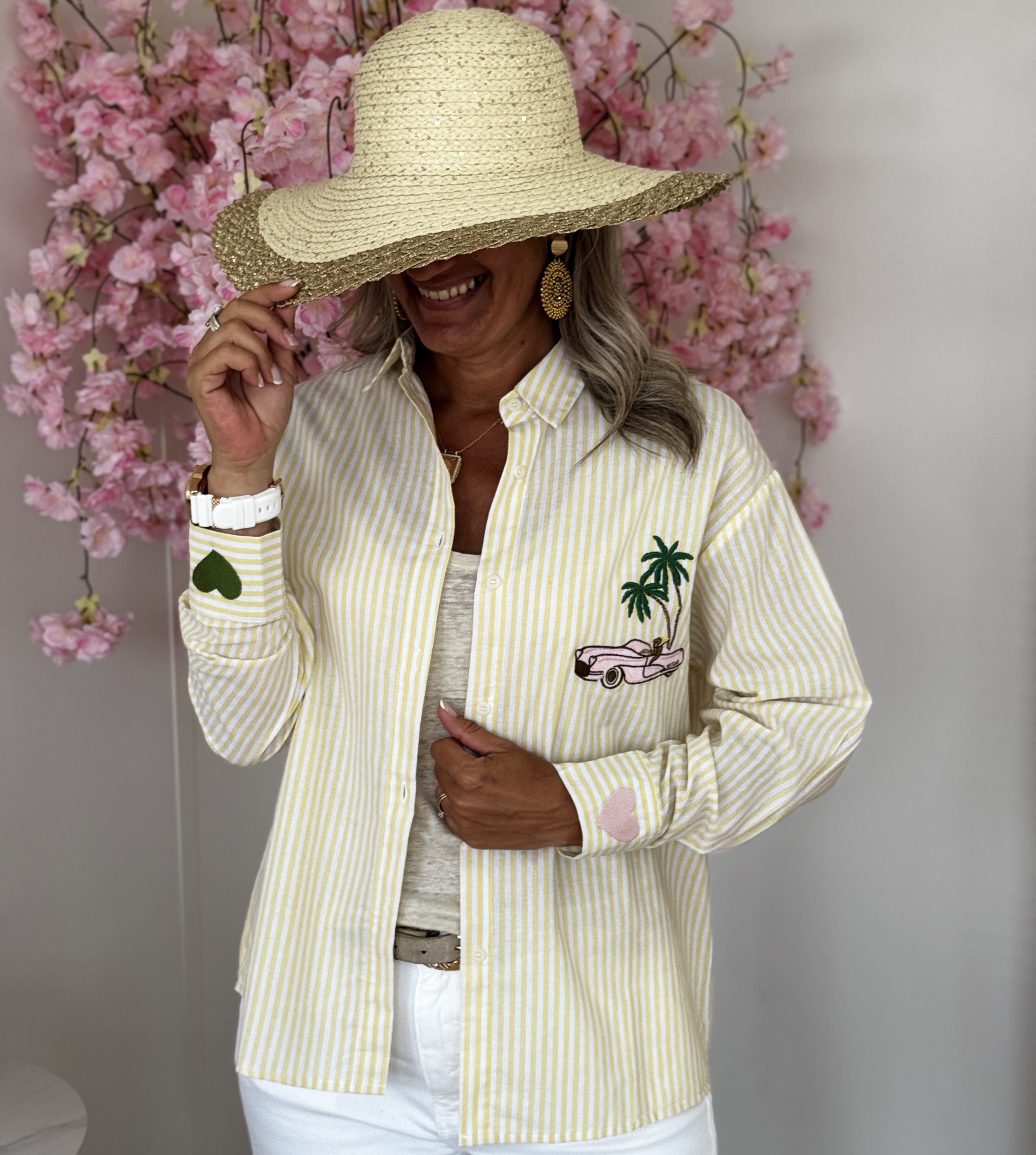 Chemise Lilou jaune