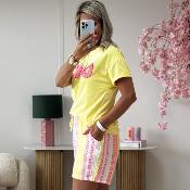 Short Florent jaune