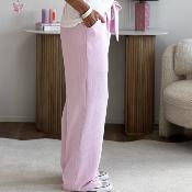 Pantalon Gwladys rose