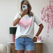 Tee shirt Britney bleu