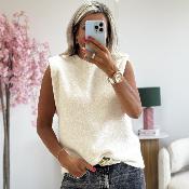 Pull sans manches