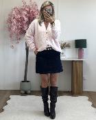 Gilet Clotaire rose