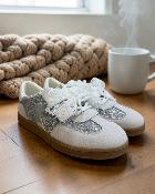 Baskets Manon argenté