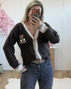 Gilet bear choco