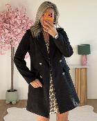 Manteau Melissa noir