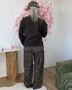 Pantalon Clara marron