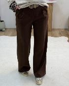 Pantalon Clothilde choco