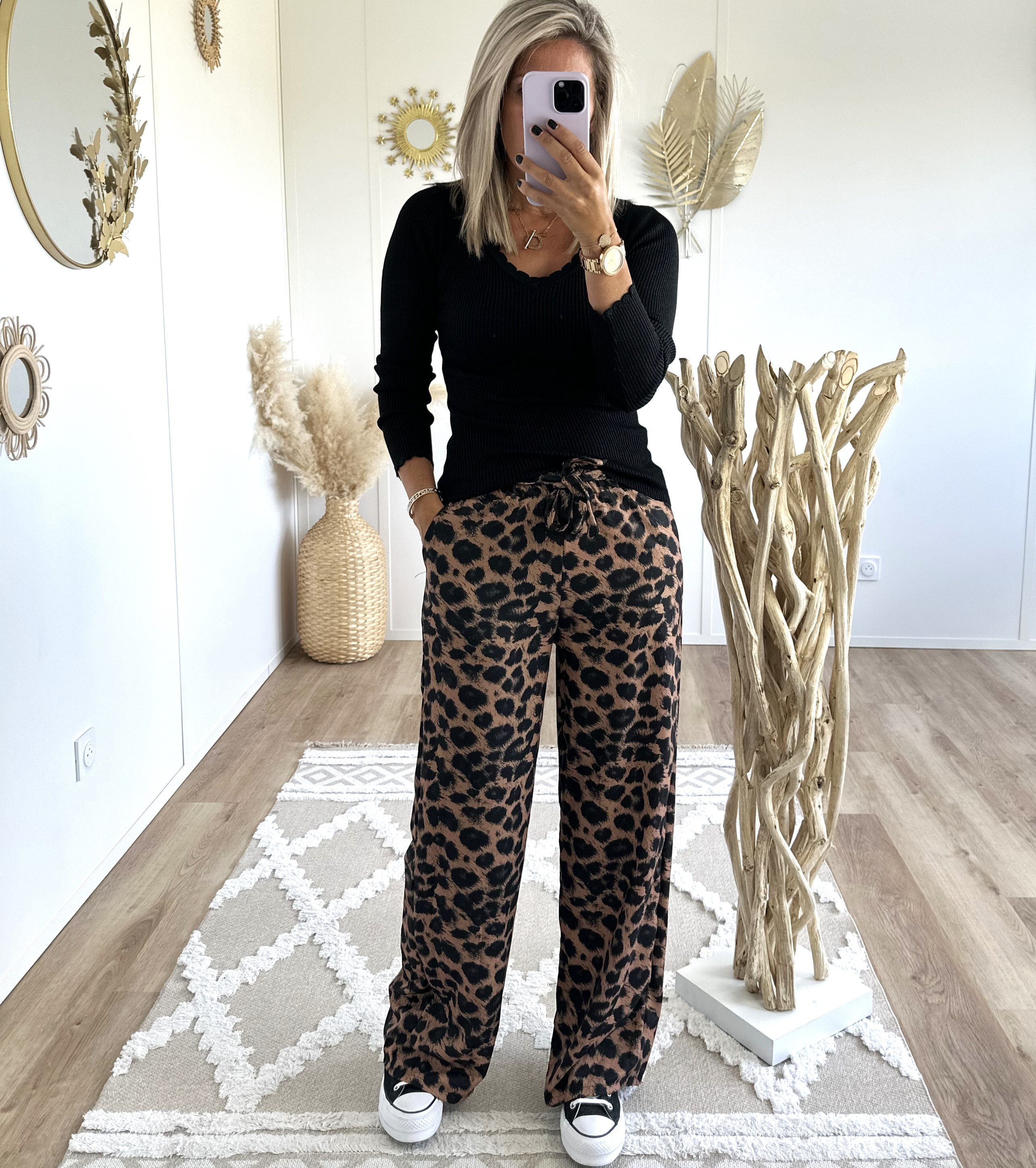 Pantalon Serena camel