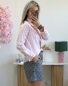 Chemise Gwladys rose