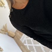 Pull Coralie noir