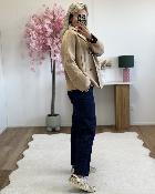 Manteau Douglas camel