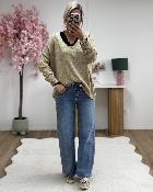 Pull Lurex or noir