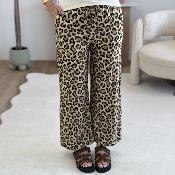 Mules scratchs leopard