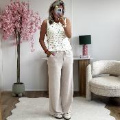 Pantalon Daryl beige