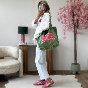 Sac en jeans kaki
