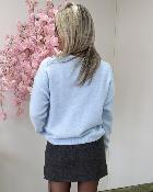 Jupe short Gwen grise