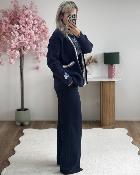 Gilet veste jeans long