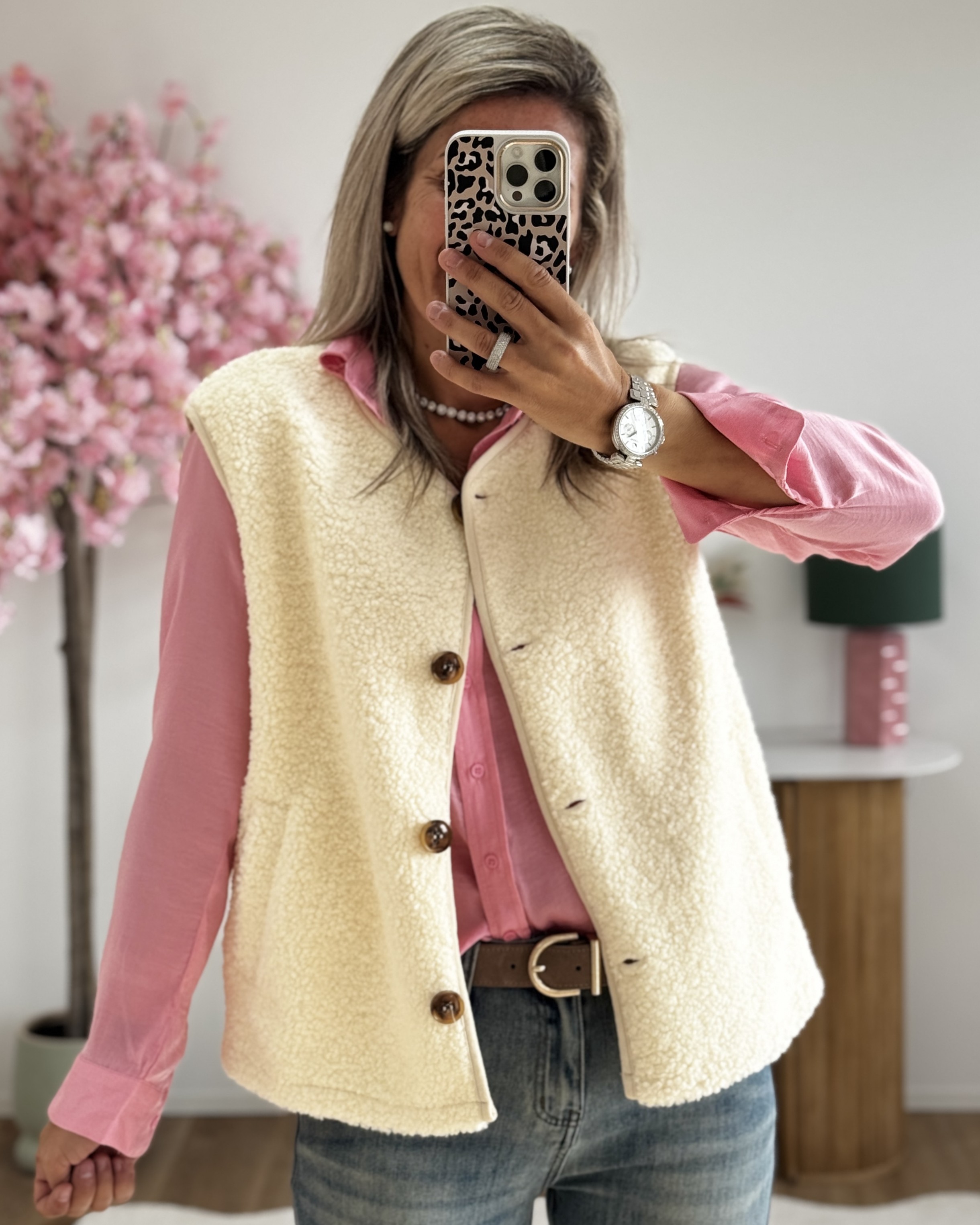 Gilet Noam ecru