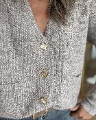 Gilet Clotaire taupe