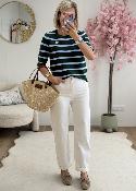 Jean Strass blanc (taille grand)