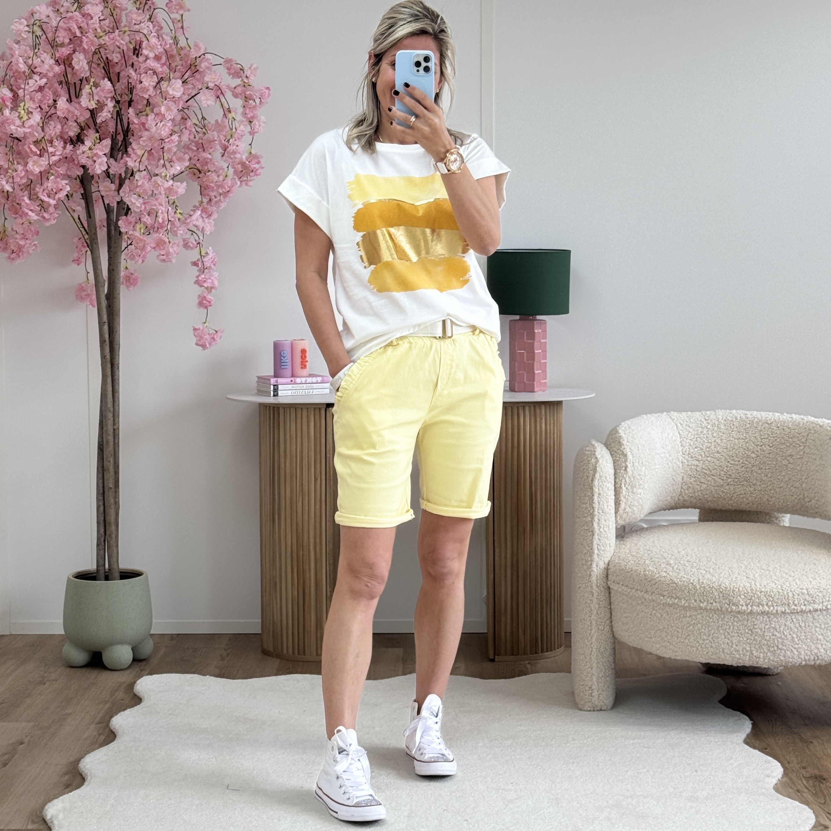 Short Ninon jaune