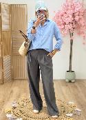 Chemise Sacha bleue