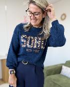 Pull Anouk marine (du 34 au 40)