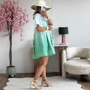 Robe Chloe turquoise