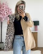 Parka réversible longue