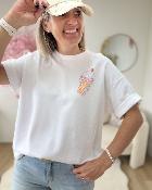 Tee shirt ice cream
