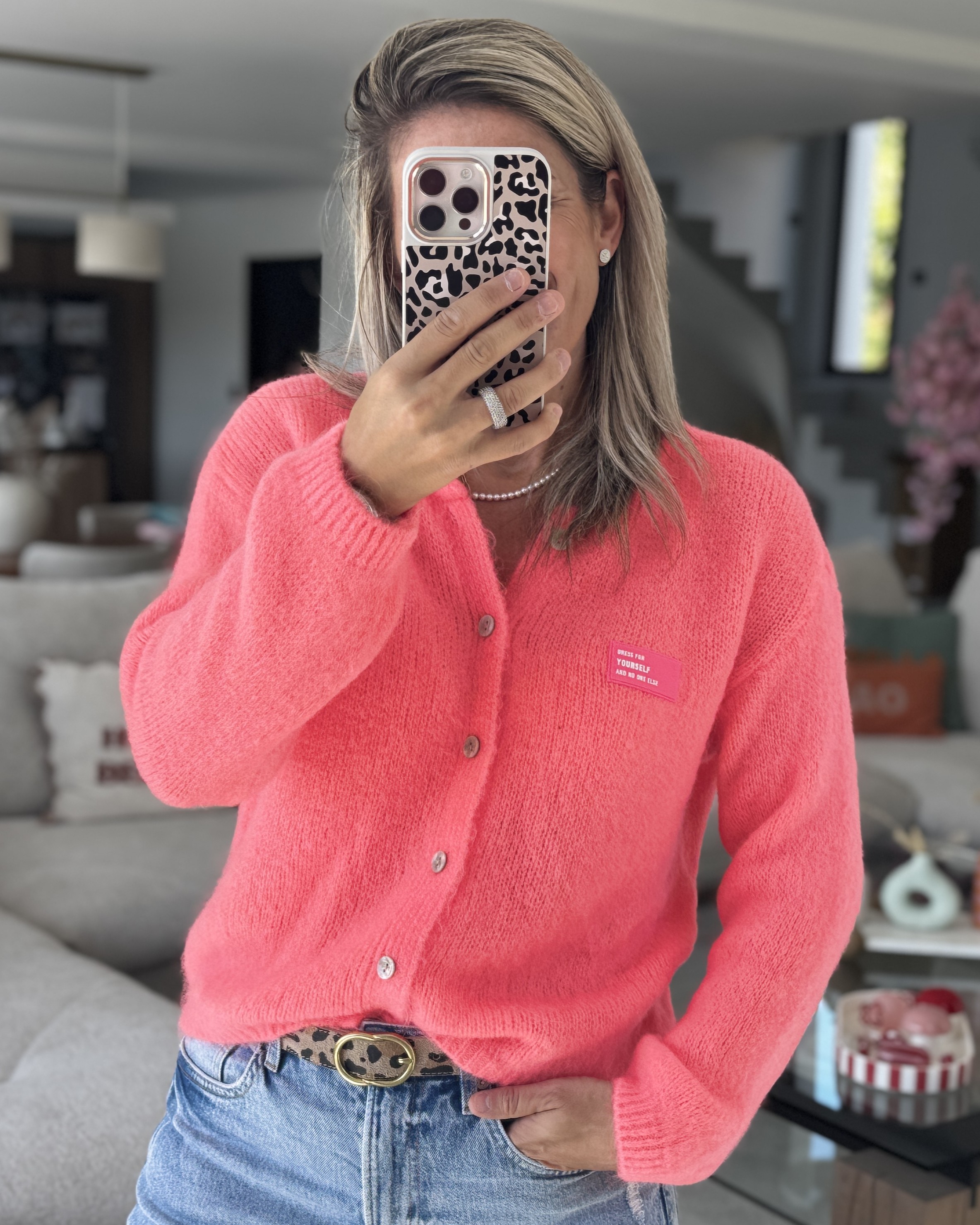 Gilet Yourself corail