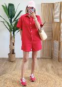 Combi short Dora rouge